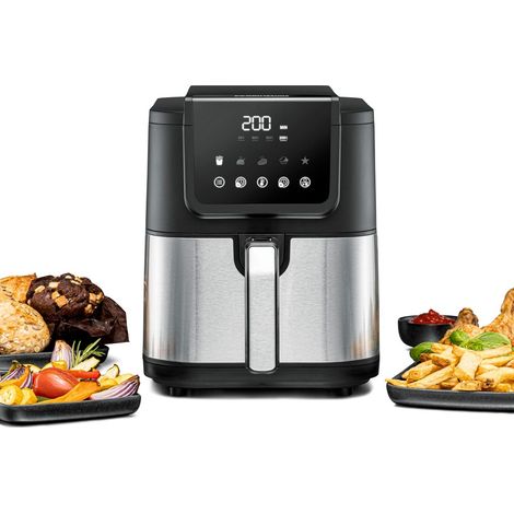 Rommelsbacher FRH 1500 XL freidora de aire negro 5 litros (1/4)