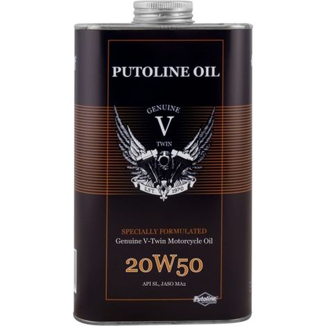 OLIO MOTORE PUTOLINE V-TWIN 4T 20W-50 1L - PROFESSIONALE AKC