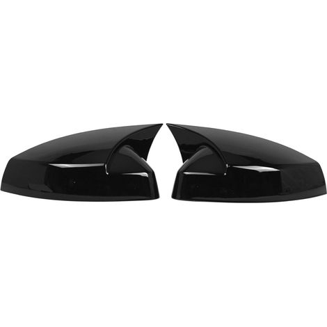Yctze 2pcs Remplacement du Couvercle du Miroir Latéral pour RS3 2014-2019 avec OEM 8V0857527 8V0857528 ABS Black Black Door Wing Mirror Cap (1/5)