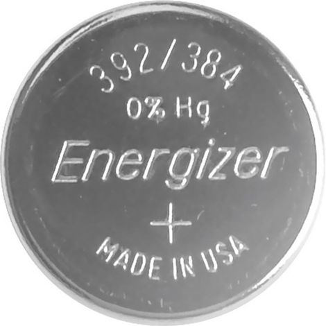 Energizer PILA SILVER OXIDE SPECIALISTICA BOTTONE 392/384 MD Ø mm. 7,9x3,6 h 10.00 pz