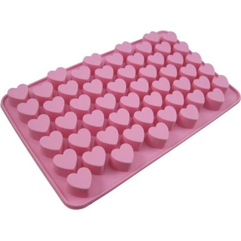 Moule à pâtisserie en silicone (cœurs)