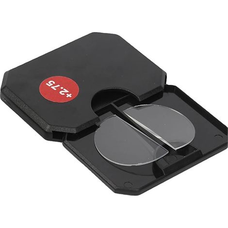 Gafas de lectura, lentes bifocales, diseño portátil, negro-e, +200 (1/2)