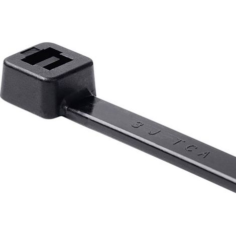 HellermannTyton 111-01264 GL200-PA11W-BK (100) Fascetta per cavi 202 mm 4.70 mm Nero 100 pz. (1/2)