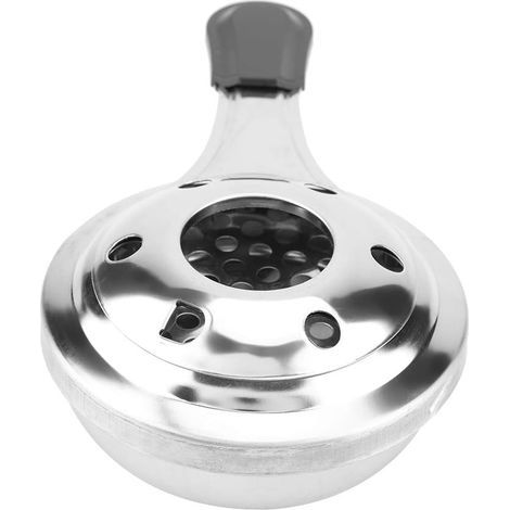 brûleur à fondue portable efficace en acier inoxydable avec poignée anti-brûlure pour buffets et événements de restauration, Mini brûleur à alcool, (1/5)