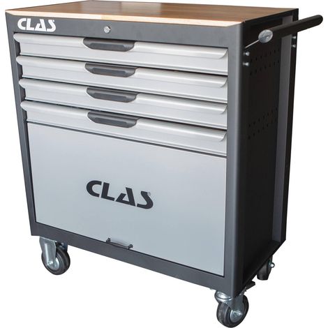 Servante pl 4 tiroirs + 1 caisson- EG 0076 - CLAS Equipements (1/3)