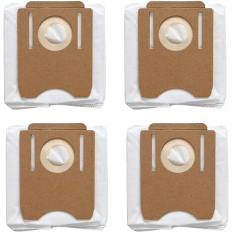 Confezione da 4 sacchetti per la polvere per aspirapolvere Midea S8+, ad alta efficienza, sacchetti di ricambio per particelle d'aria (1/5)