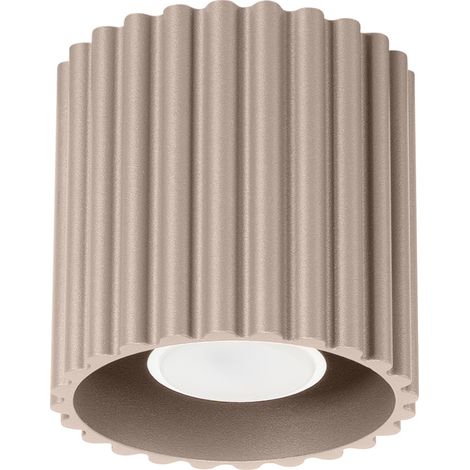 AURA 1 GU10 TAUPE ALU SOLLUX SL.1814 Deckenleuchte (1/5)