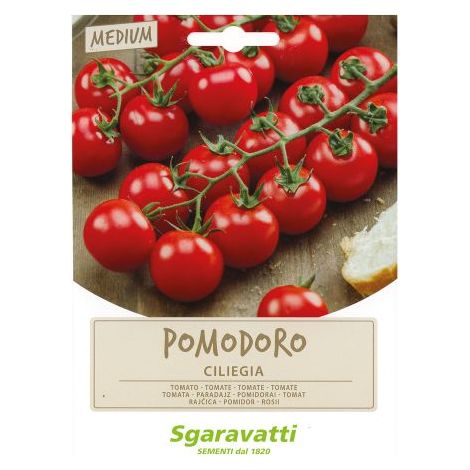 SEMI PER ORTAGGI E VEGETALI pomodoro ciliegia 10 PZ