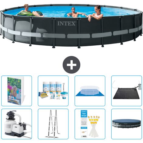 Ultra XTR Pool Rund - 610x122 cm - 9-teilig S632
