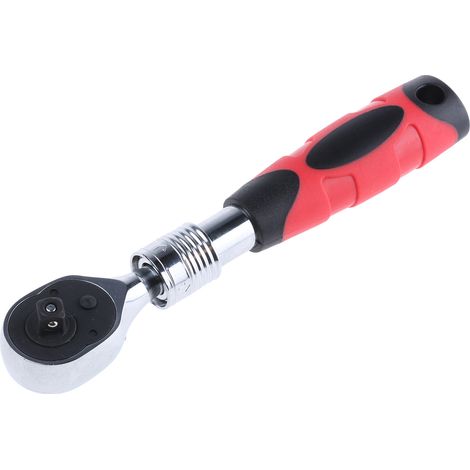 Clé à cliquet carrée, RS PRO, Cliquet extensible 1/4 pouce, longueur 200 mm ( Prix pour 1 ) (1/2)