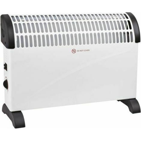Stufa caldobagno termoconvettore da pavimento 3 regolazioni 750 - 1250 - 2000 (1/2)
