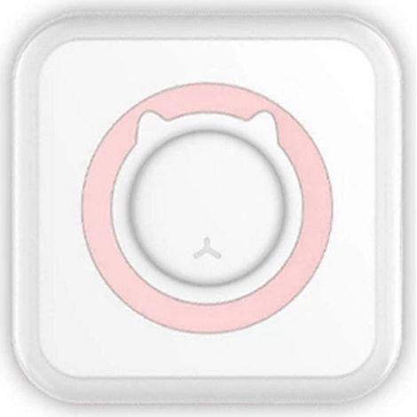 Mini imprimante thermique portable sans fil BT 203 dpi, impression d'étiquettes, de notes et de corrections, avec câble USB (1/5)