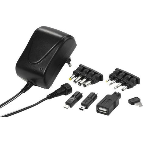 ALIMENTATION UNIVERSELLE 3-12V.1500MA POUR PIECES ASPIRATEUR NETTOYEUR PETIT ELECTROMENAGER - 27835