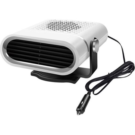 (24V White) High Power Portable Car Heater Winter Car Windshield Defogger and Demister Car Heater (1410.5 cm) (24V) (1/5)