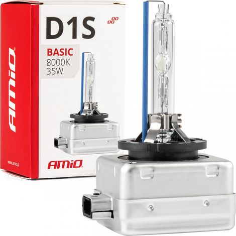 Bombilla de xenón filamento de xenón D1S 35W 8000K AMiO basic amio-02944 (1/3)