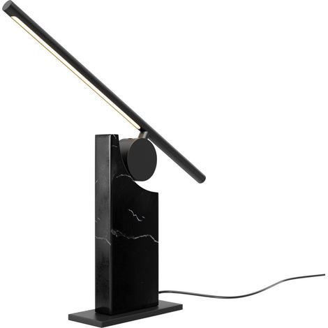 Maytoni Monumento Lampe de table LED Monumento noire 3000K à intensité variable