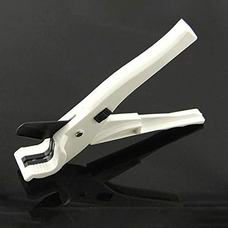 Coupe-tuyau en PVC ultra résistant pour couper les tuyaux de gaz en plastique PVC Blanc 30 mm