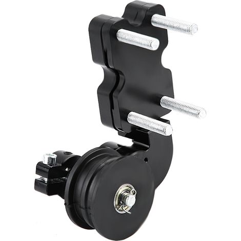 Boulon de tension de chaîne en aluminium pour moto, outil d'ajustement automatique à rouleau noir (1/5)