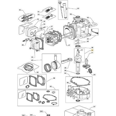 ALBERO MOTORE COMP 130290137-0001 ORIGINALE STIGA - 118550415/0