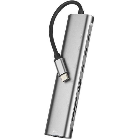 Dongle Adaptateur USB C 7 en 1 - Hub Multiport pour MacBook et PC (1/5)