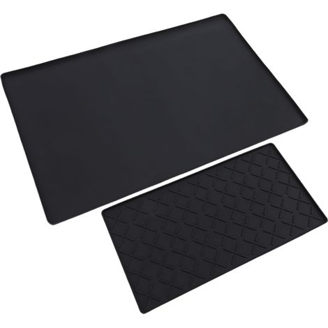 Kaffeematte 2-in-1-Design: Multifunktionale, hitzebeständige Silikonmatte für Kaffeemaschine und Geschirrtrockner