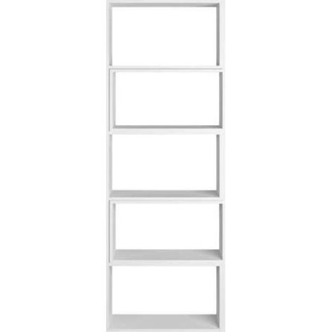 Libreria 72x22x200 cm Wish estensibile angolare bianca (1/5)