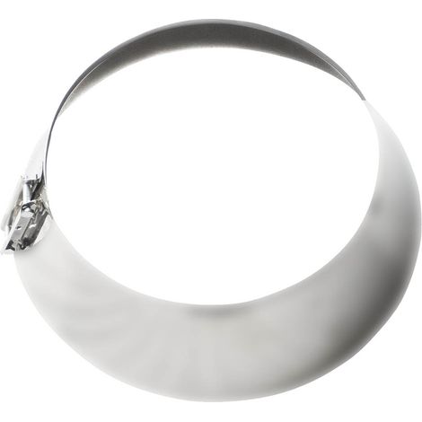 MBM – Solin en acier inoxydable DN 250 – Collier pour fumisterie – Protection contre intempéries – Éléments de cheminée en inox 430
