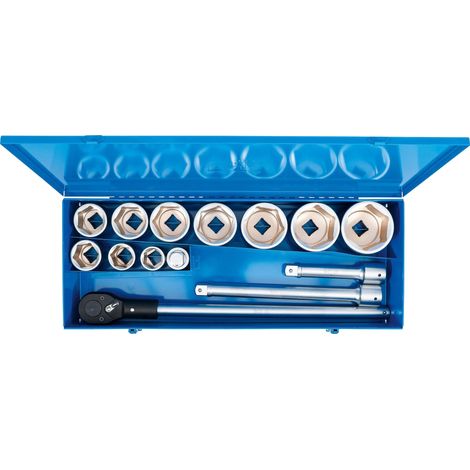 BGS  Juego  de  vasos  impulso  25  mm  (1")  15  pzs.  -  1210 (1/4)