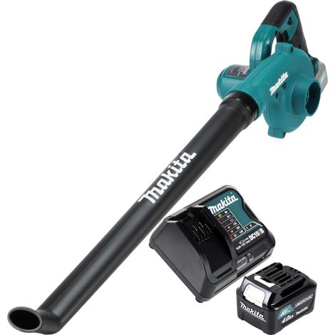 Soplador a batería Makita UB 101 DSM1 12 V máx. + 1 batería de 4,0 Ah + cargador