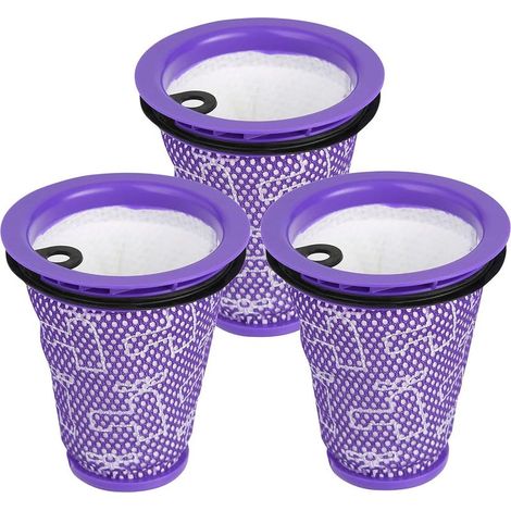 Ensemble de 3 préfiltres de rechange pour aspirateurs Dyson Big Ball CY18, CY22, CY23, CY24, CY25, CY26, CY27, CY28, DY75, DY77 et DY78, réf. 967371-01