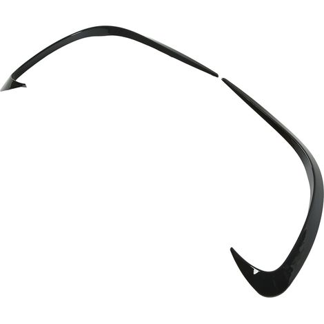 Lot de 2 ailerons de pare-chocs avant, finition noir piano lisse, antirouille, pour Mercedes-Benz Classe C W206 (à partir de 2022). (1/5)