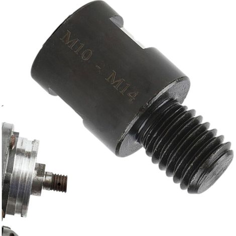 Winkelschleiferverlängerung, Winkelschleiferaufsatz für Bohrmaschine, Bohraufsatz M10 auf M14 - Winkelschleiferbohrer, Winkelschleiferadapter (1/5)