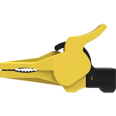 Schützinger SAK 9230 Ni / GE Pince crocodile de sécurité femelle jaune