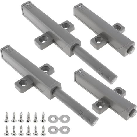 Loquets de porte à ouverture par pression, gris) (1/5)