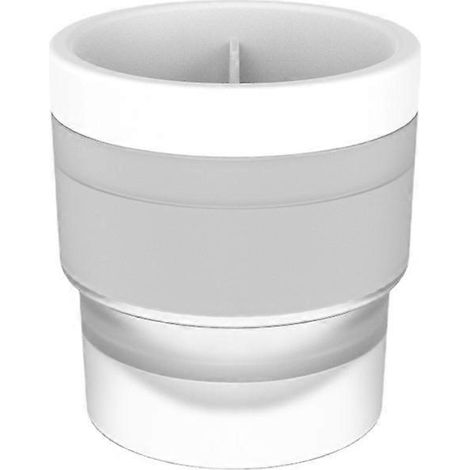 Moule à glaçons rond empilable en PP pour hockey sur glace (1/2 pièces), idéal pour les bars, les fêtes, la cuisine, le whisky et les cocktails. Congélation rapide.