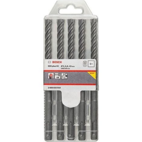 Bohrersatz für SDS-Plus-Hämmer – 5x S 26/28/10100/160 mm – B 2608833911