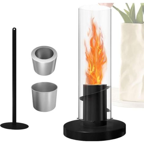 Cyclone alcool petite cheminée véritable feu intérieur et extérieur cour bureau décoratif poêle décoration chauffage (1/5)