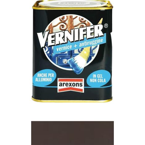 Arexons Vernifer Colori Satinati - Confezione 750 ml - Marrone Daino -