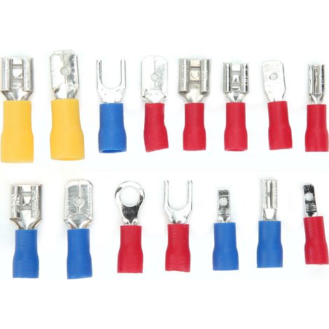 Coffret de 280 cosses à sertir isolées pour câblage électrique haute fréquence (1/5)