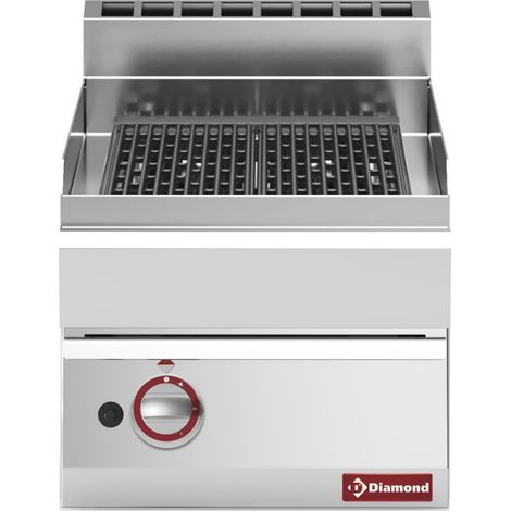 Grill vapeur gaz avec grille en fonte - Diamond