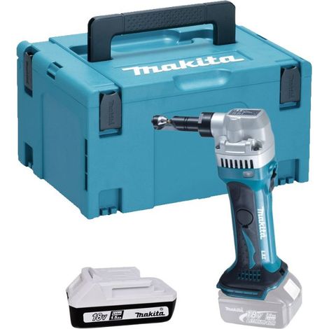 Grignoteuse 18 V (1x1,5 Ah) avec MAKPAC - MAKITA DJN161Y1J (1/5)
