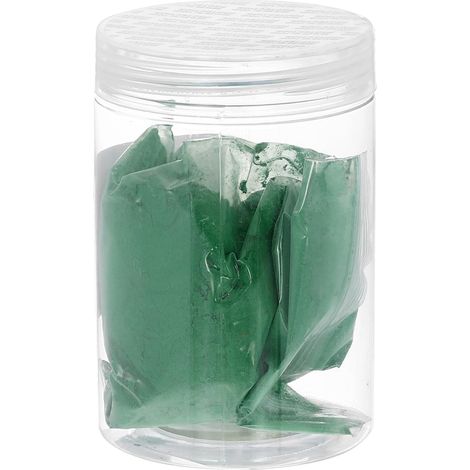 Poudre d'oxyde de fer pigment pour béton maillage 325 3,5 oz (100 g) pigment pour joint d'oxyde de fer pour peinture de carrelage pastel béton ciment, vert pâle (1/5)