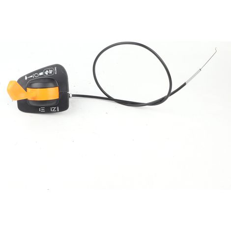 Câble de starter d'accélérateur à levier unique GY21107, remplacement pour John Deere LA 135 145 175 (1/5)