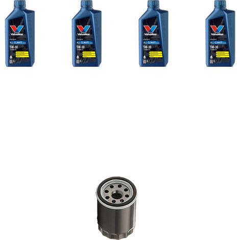 Kit filtro olio e 4L compatibile con Nissan Micra IV (k13) 1.2 12V 59KW Dal 2011 (1/3)