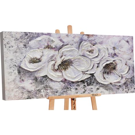 Gemälde Lieblingsblumen auf Keilrahmen 120x60 cm (1/5)