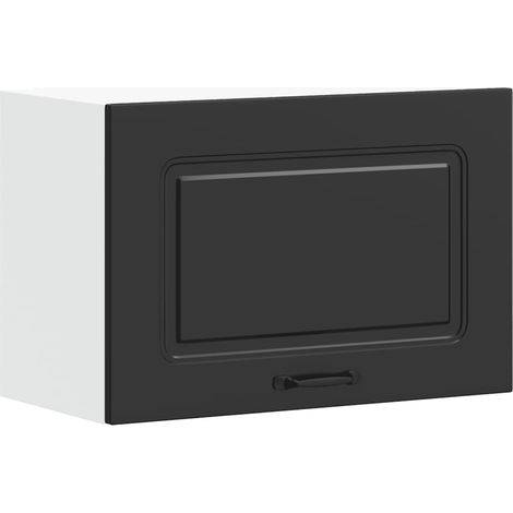 Maison Exclusive - Pensile da Cucina Kalmar Nero in Legno Multistrato