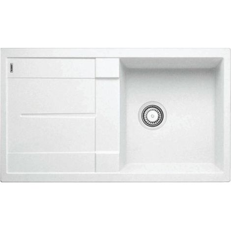 EVIER BLANCOMETRA 5S 1 CUVE AVEC EGOUTOIR BLANC BLANCO 513214 (1/5)