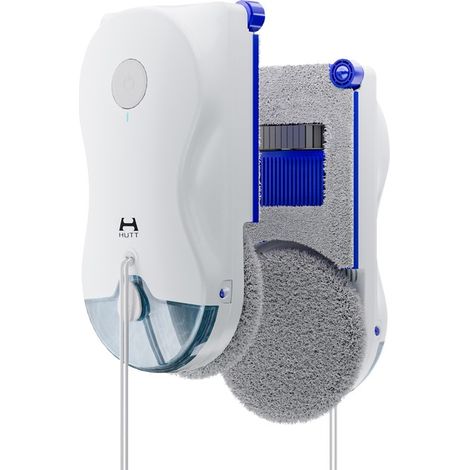 Robot lave-vitres HUTT 10 double moteur pilote IA Blanc