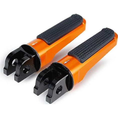 Fußrasten vorne für HONDA CB600F HORNET NEO SPORTS CAFE CB1000R CB 650R 1000R CBF600 CBF600S CBF1000 CBF 600/S 1000 – Orange