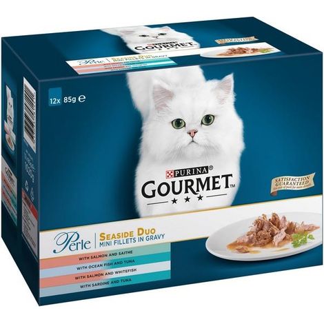 Gourmet Pearl Seaside Duos 12Pk 85g PK4 - 718780